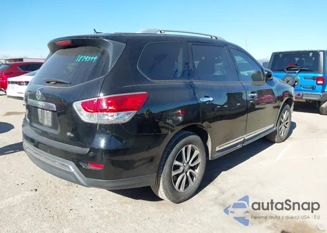 2013 Nissan Pathfinder Sl from USA, damaged, VIN 5N1AR2MN8DC636080